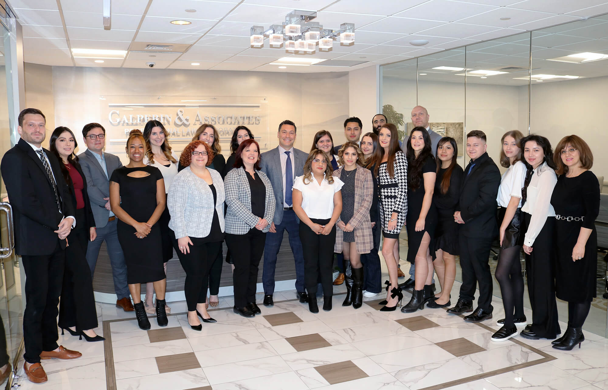 All employees of the company Galperin & Associates