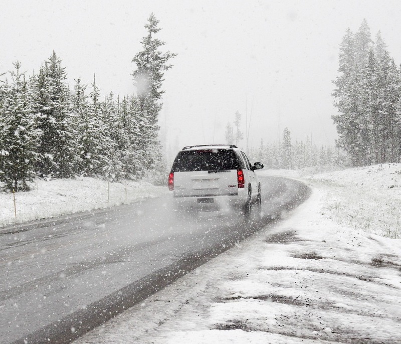 Adverse driving conditions due to weather